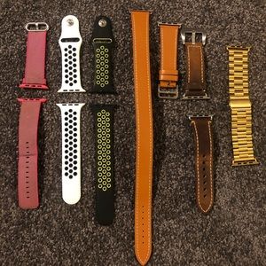 Lot of iWatch bands